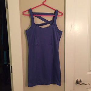 Purple Strappy Dress